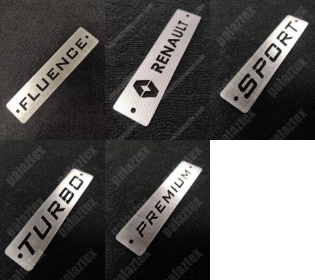 fluence metal paspas logosu