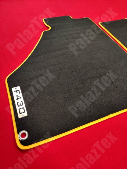 Ferrari F430 uyumlu logolu halı paspas seti