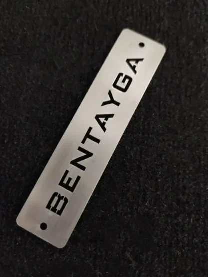 bentayga metal logo