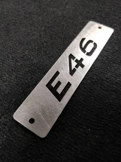 bmw e46 metal logo