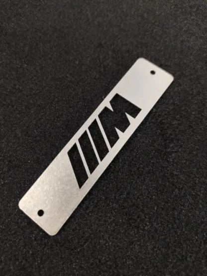 bmw m metal logo