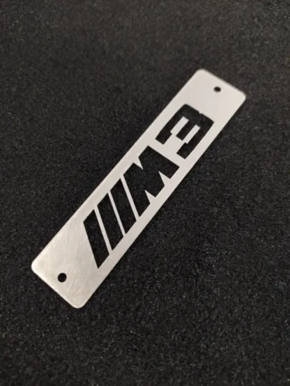 bmw m3 metal logo