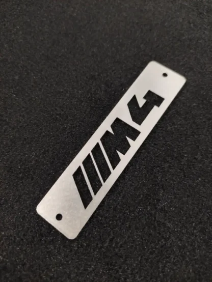 bmw m4 metal logo