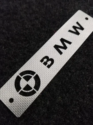 bmw metal logo